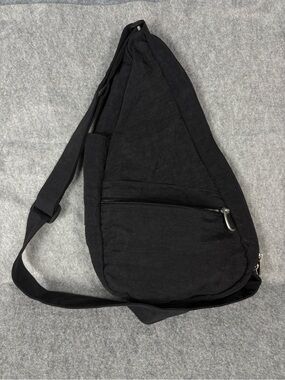 AmeriBag Healthy Back Bag Black Sling Backpack